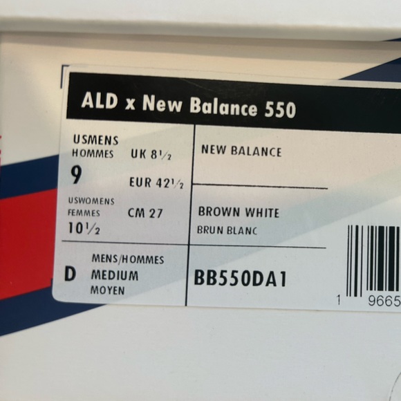 NWT - Aimé Leon Dore x New Balance 550 - Picture 6 of 6